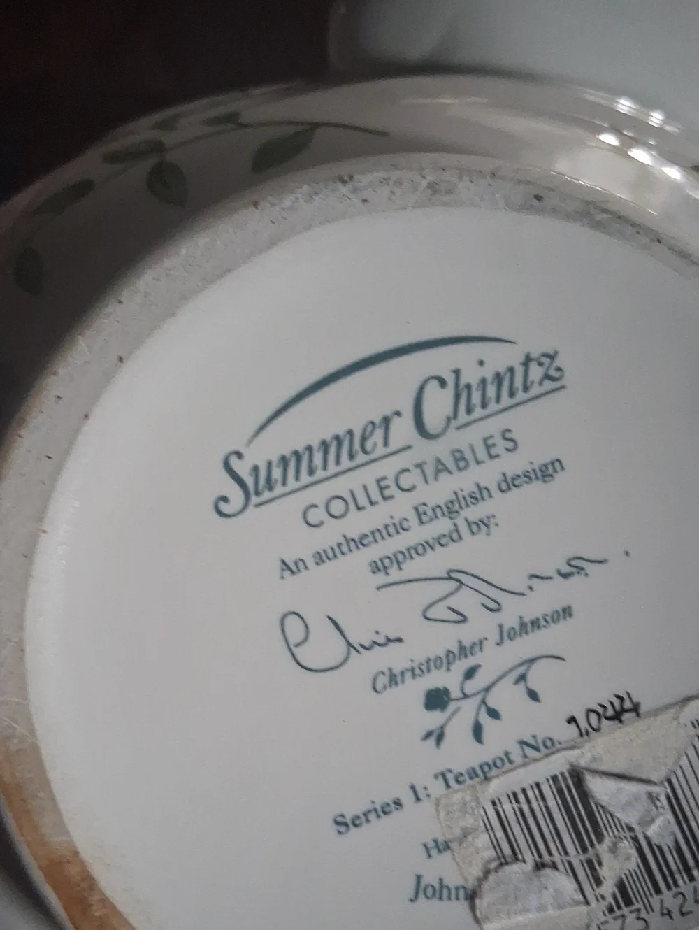 Johnson Brothers SWAN 🦢 SUMMER CHINTZ COLLECTABLES SWAN Set